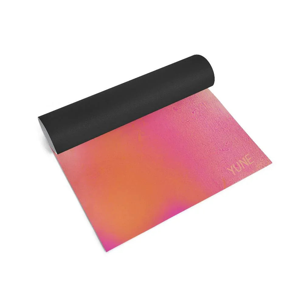 Yoga Mat | 6mm Thick | Pink | Non-Slip | Eco Friendly | Yune Yoga | Arrakis - Yune Yoga
