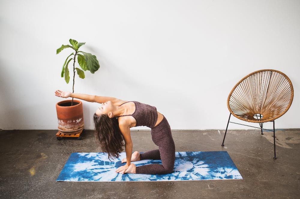 Yoga Mat | 6mm Lightweight | Blue | Non-Slip | Eco Friendly | Yune Yoga | Ataraxy - Yune Yoga