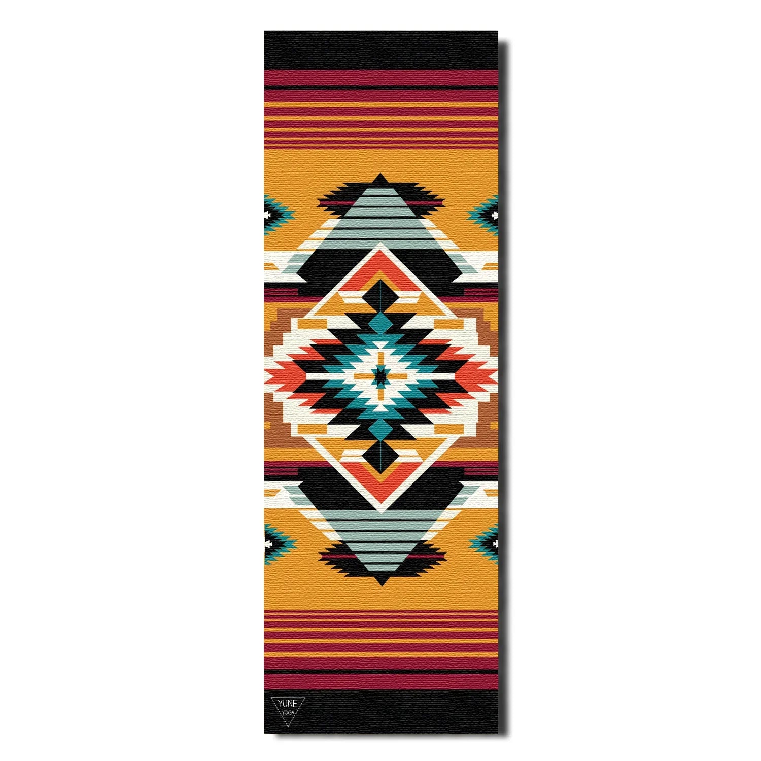 Yoga Mat | 6mm Thick | Brown | Non-Slip | Eco Friendly | Yune Yoga | Coyote Falls - Yune Yoga
