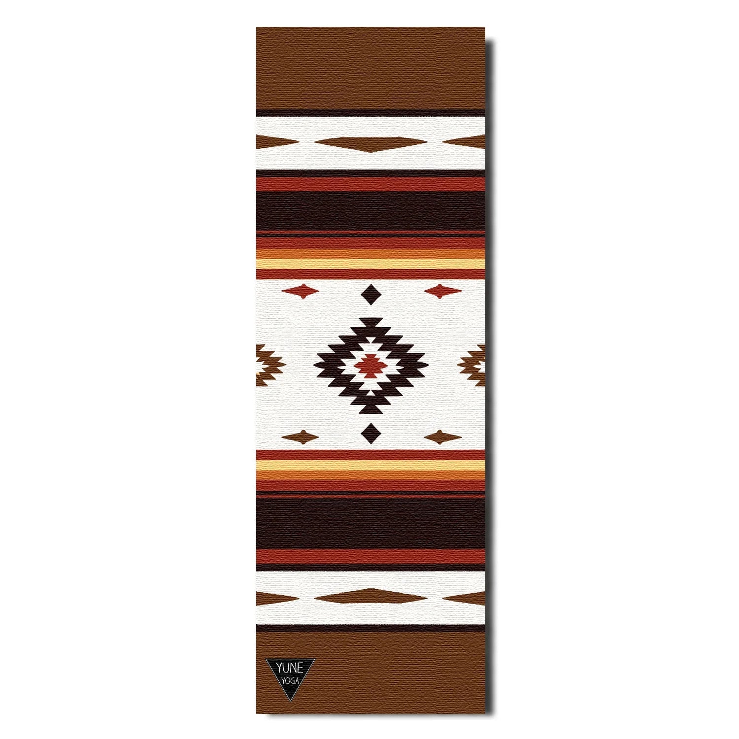 Yoga Mat | 6mm Thick | Multi Color Striped | Non-Slip | Eco Friendly | Yune Yoga | Elk Grove - Yune Yoga