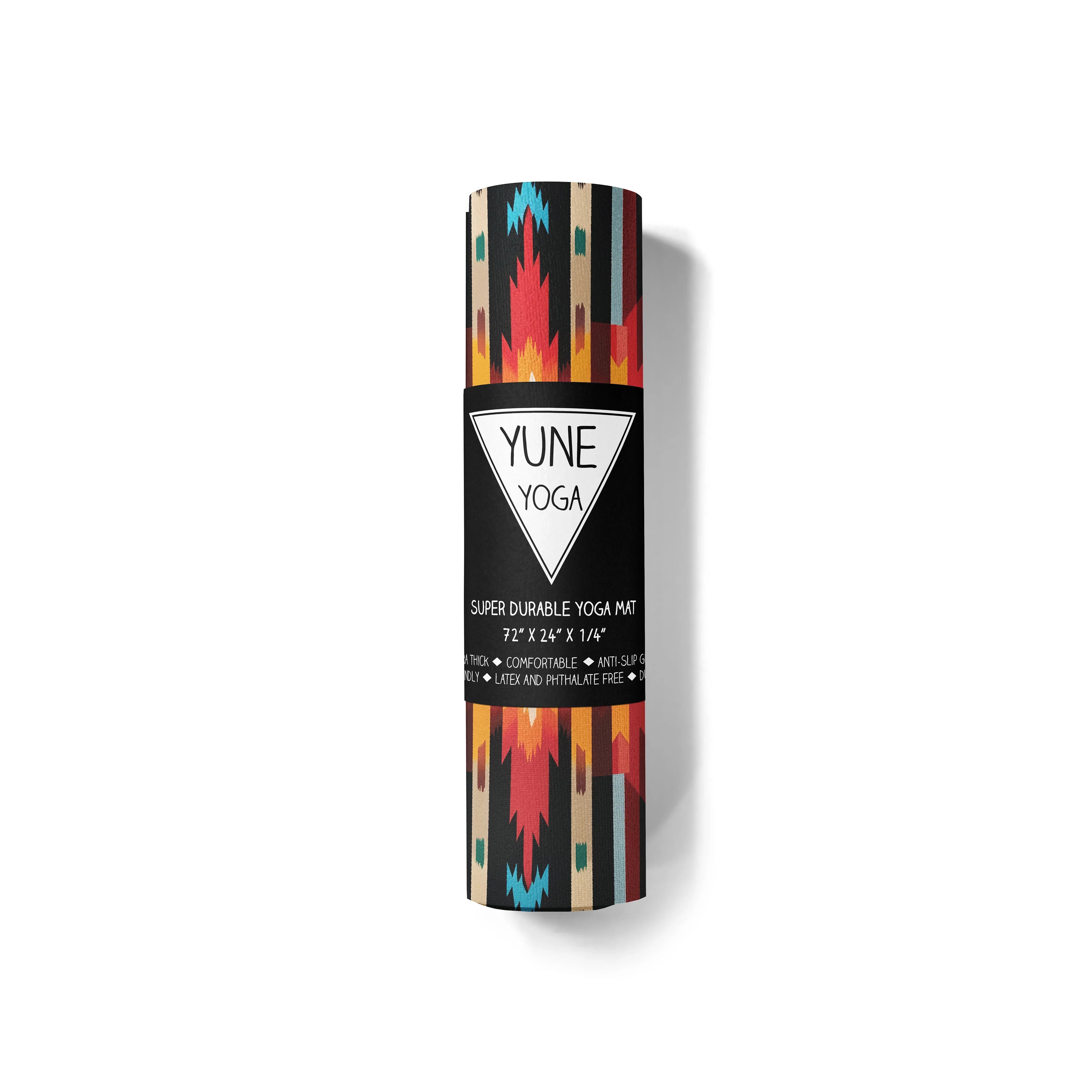 Yoga Mat | 6mm Thick | Multi Color | Non-Slip | Eco Friendly | Yune Yoga | Fox Trail - Yune Yoga