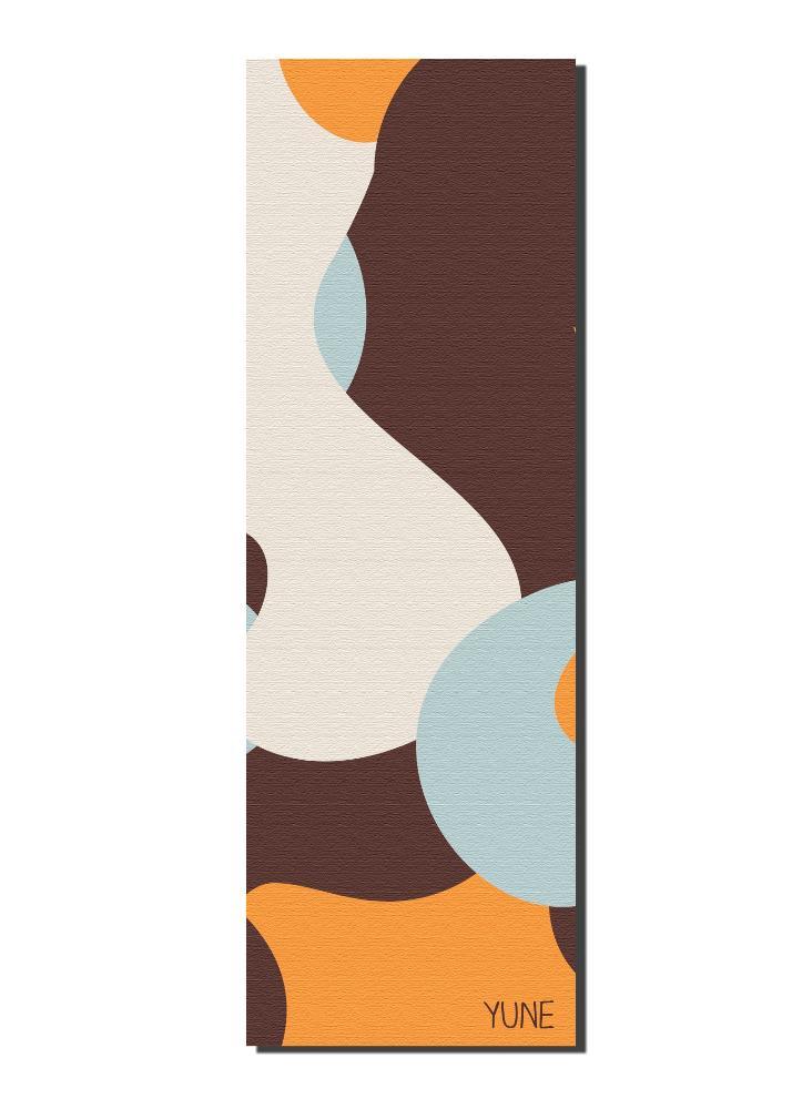 Yoga Mat | 6mm Thick | Brown | Non-Slip | Eco Friendly | Yune Yoga | Harper - Yune Yoga