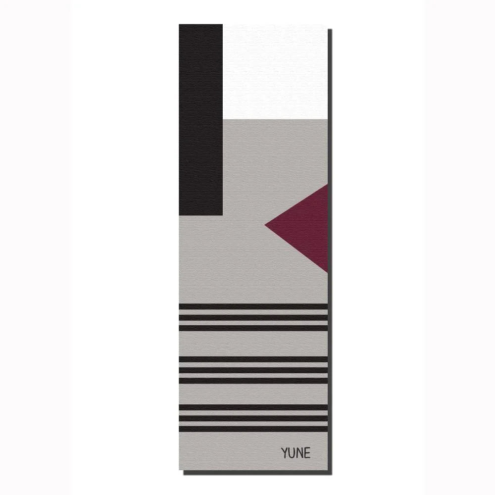 Yoga Mat | 6mm Thick | Gray | Non-Slip | Eco Friendly | Yune Yoga | IR77 - Yune Yoga