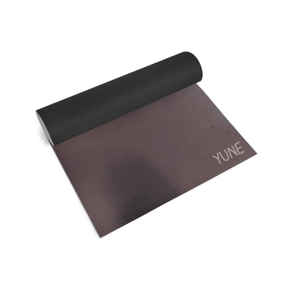 Yoga Mat | 6mm Thick | Maroon | Non-Slip | Eco Friendly | Yune Yoga | Korriban - Yune Yoga