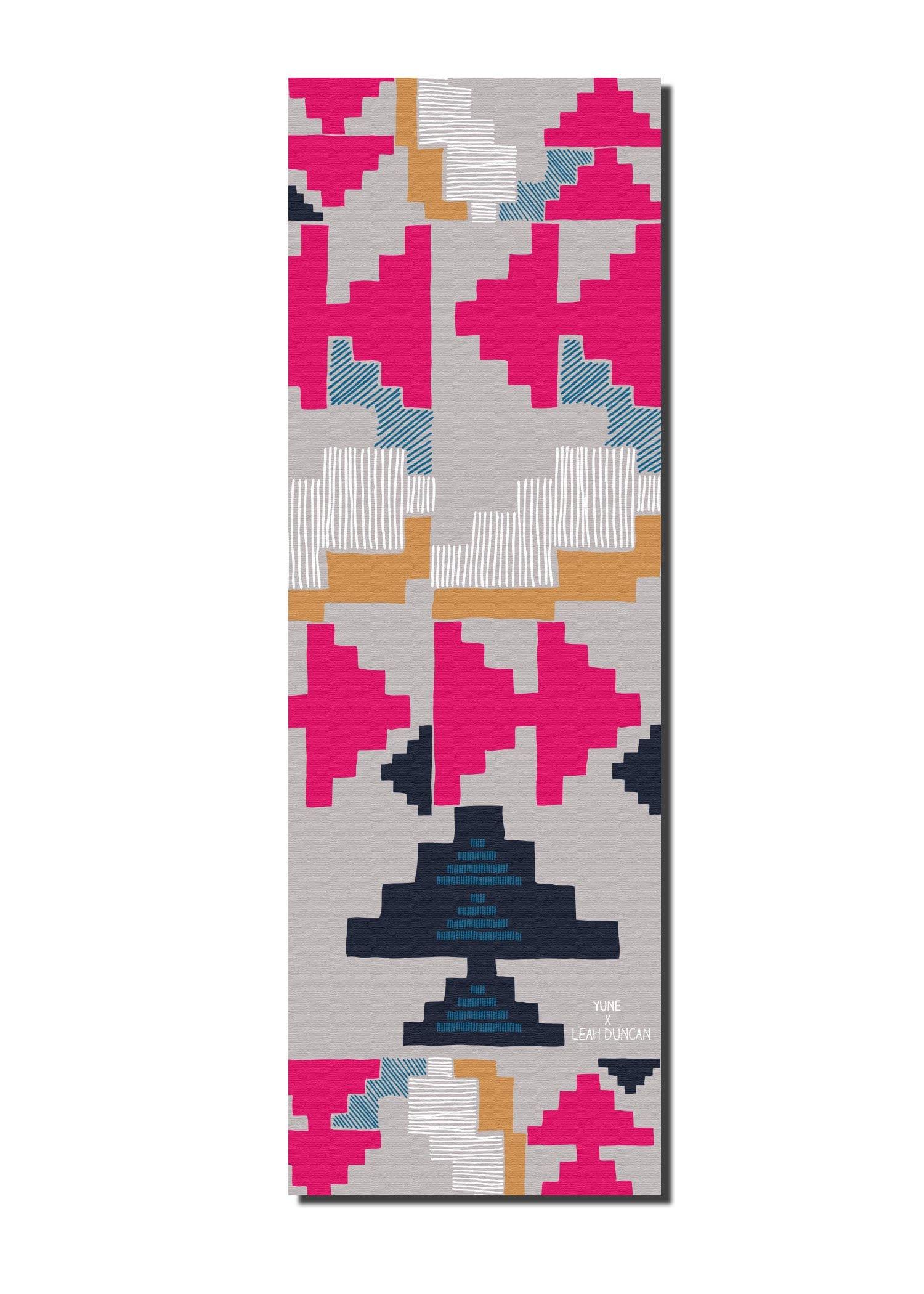 Leah Geo Trekk Travel Yoga Mat - Yune Yoga