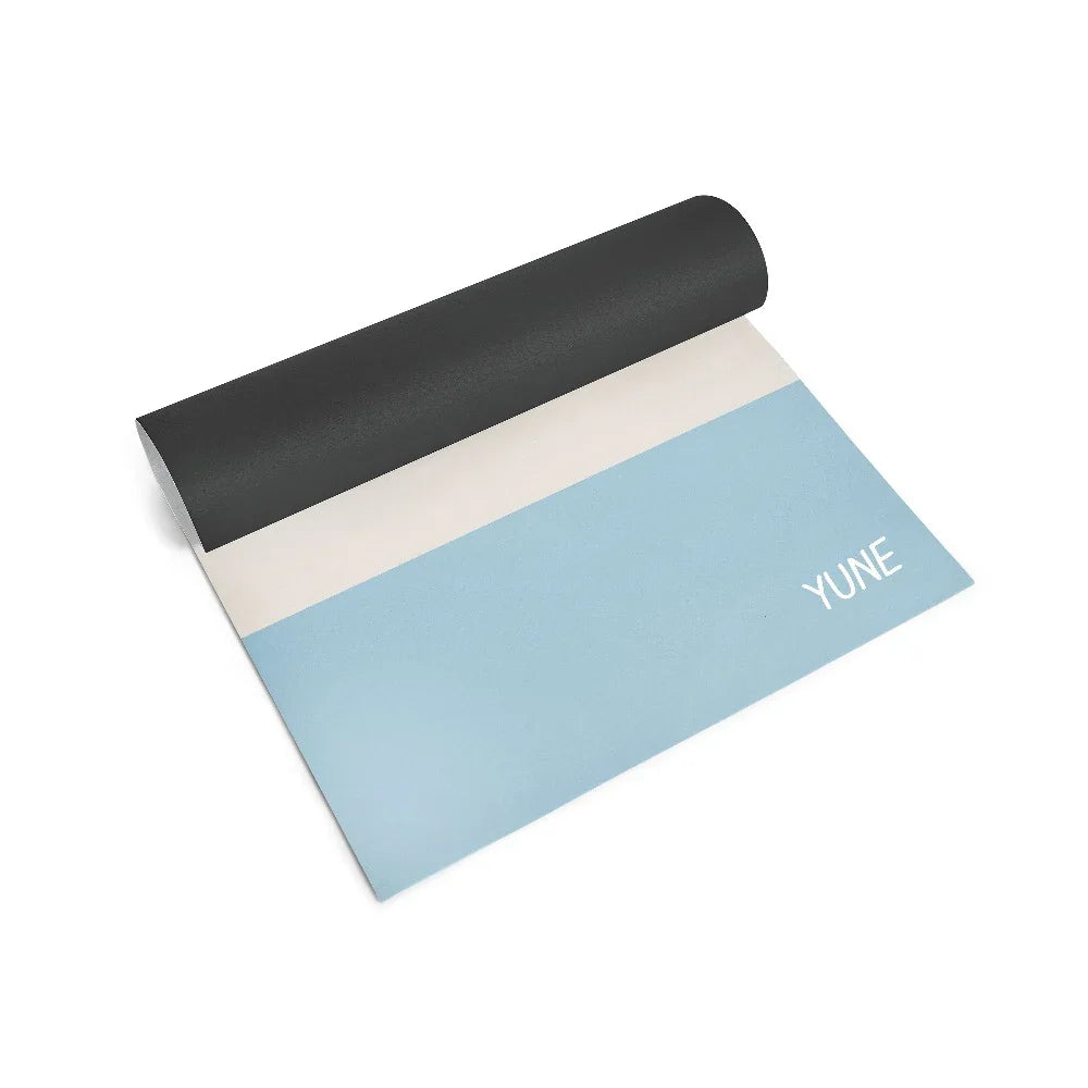Yoga Mat | 6mm Thick | Multi Color Striped | Non-Slip | Eco Friendly | Yune Yoga | Malibu - Yune Yoga