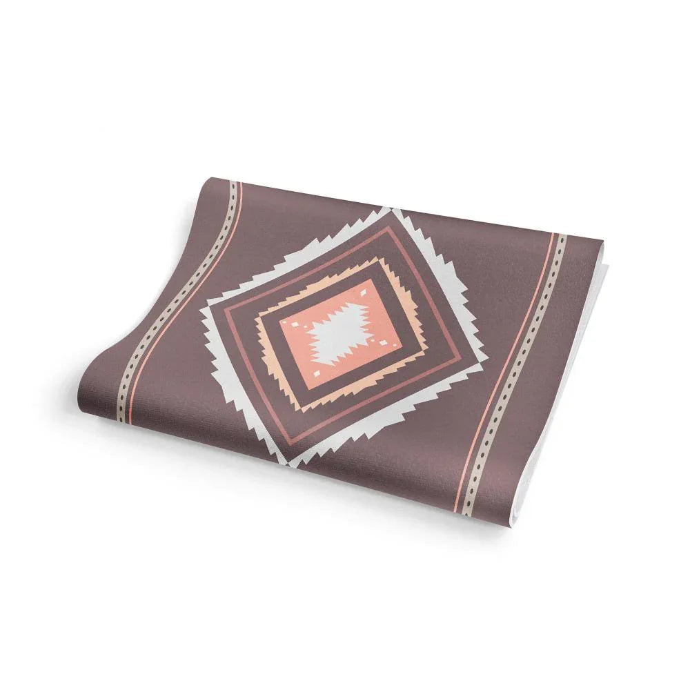 Yoga Mat | 6mm Thick | Maroon | Non-Slip | Eco Friendly | Yune Yoga | Betty - Yune Yoga