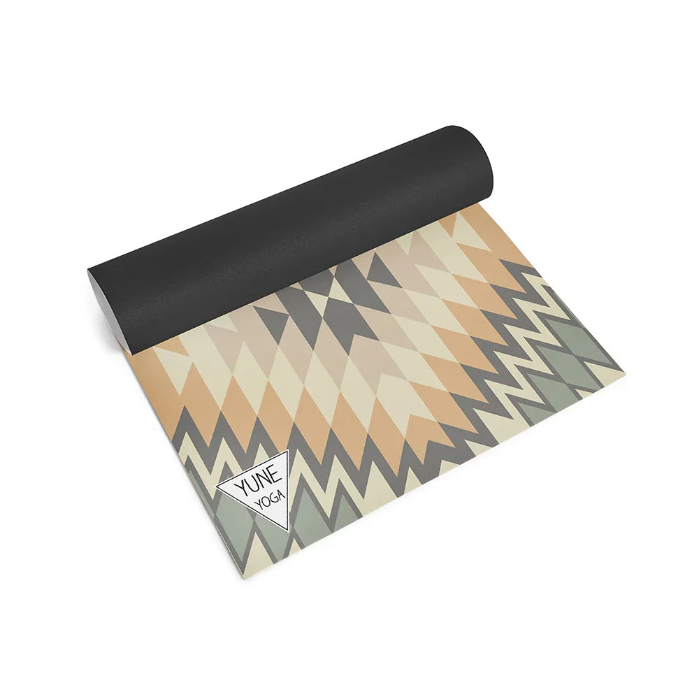 Yoga Mat | 6mm Thick | Yellow | Non-Slip | Eco Friendly | Yune Yoga | Red Rocks Morning Dew - Yune Yoga