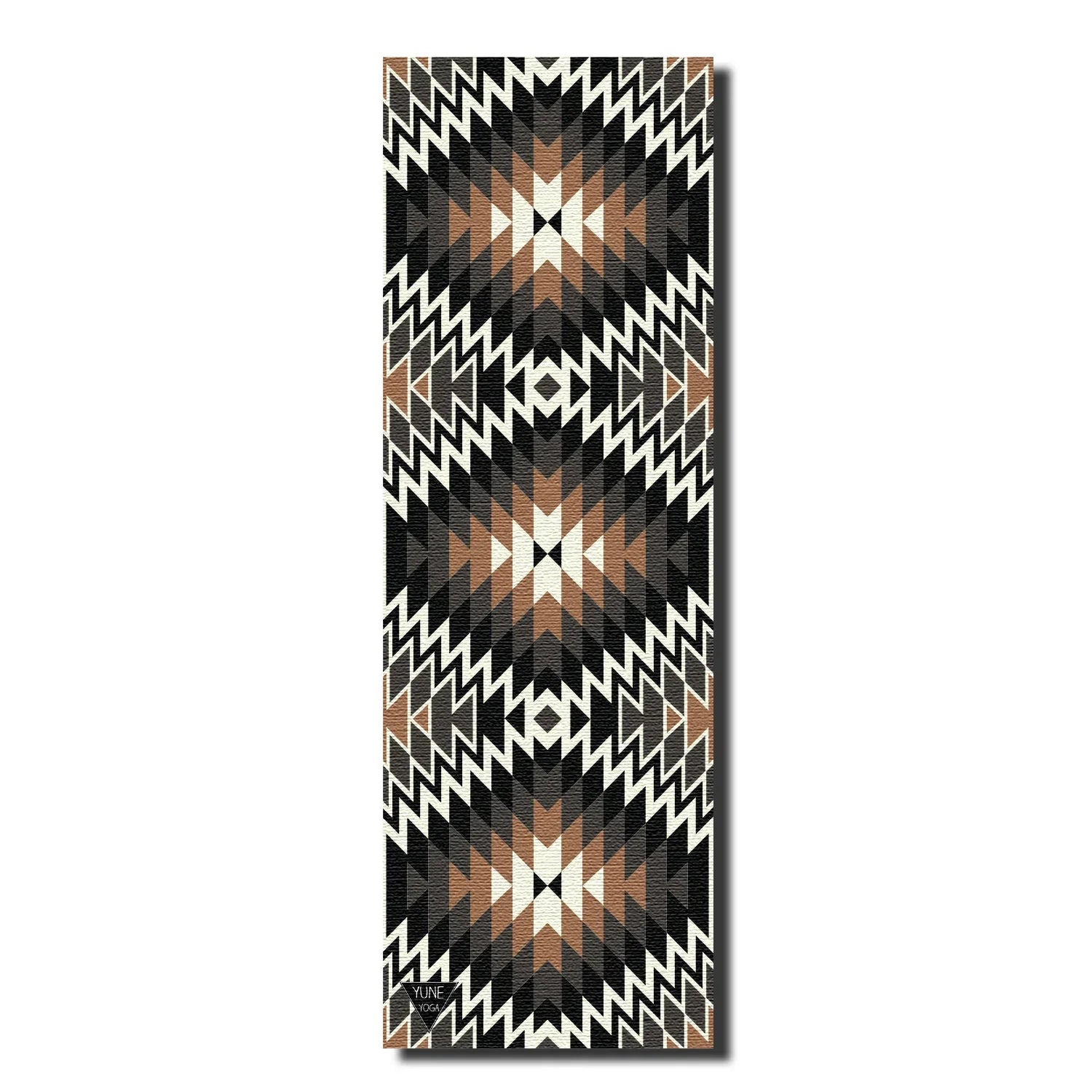 Yoga Mat | 6mm Thick | Brown | Non-Slip | Eco Friendly | Yune Yoga | Red Rocks Sands - Yune Yoga