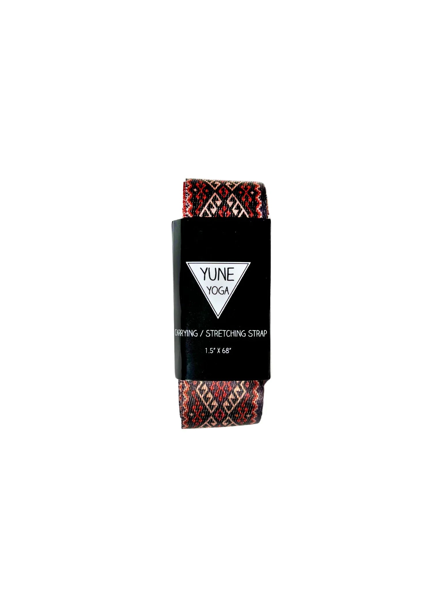 Yoga Strap | Stretching Strap | Metal Buckles | Red | Yune | The Moab Sunset - Yune Yoga