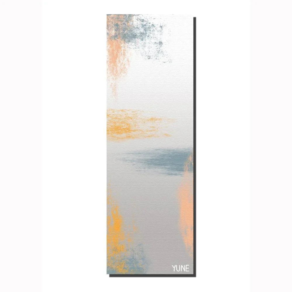 Yoga Mat | 6mm Thick | Grey | Non-Slip | Eco Friendly | Yune Yoga | AR18 - Yune Yoga