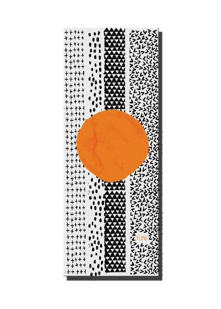 Yoga Mat | 6mm Thick | Black White | Non-Slip | Eco Friendly | Yune Yoga | Bowie - Yune Yoga