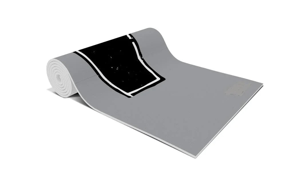 Yoga Mat | 6mm Thick | Grey | Non-Slip | Eco Friendly | Yune Yoga | Corpse Pose - Yune Yoga