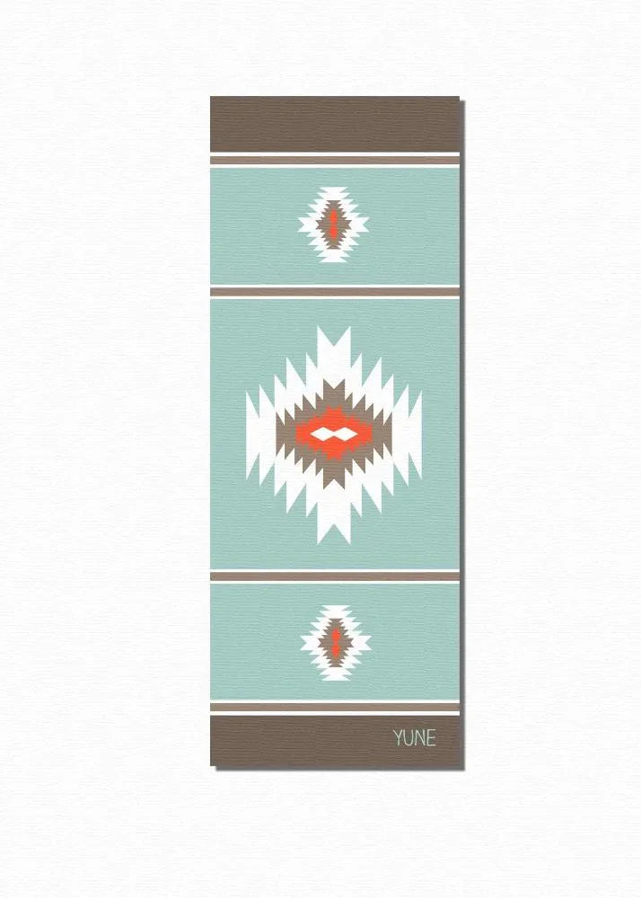 Yoga Mat | 6mm Thick | Blue | Non-Slip | Eco Friendly | Yune Yoga | Fabian - Yune Yoga