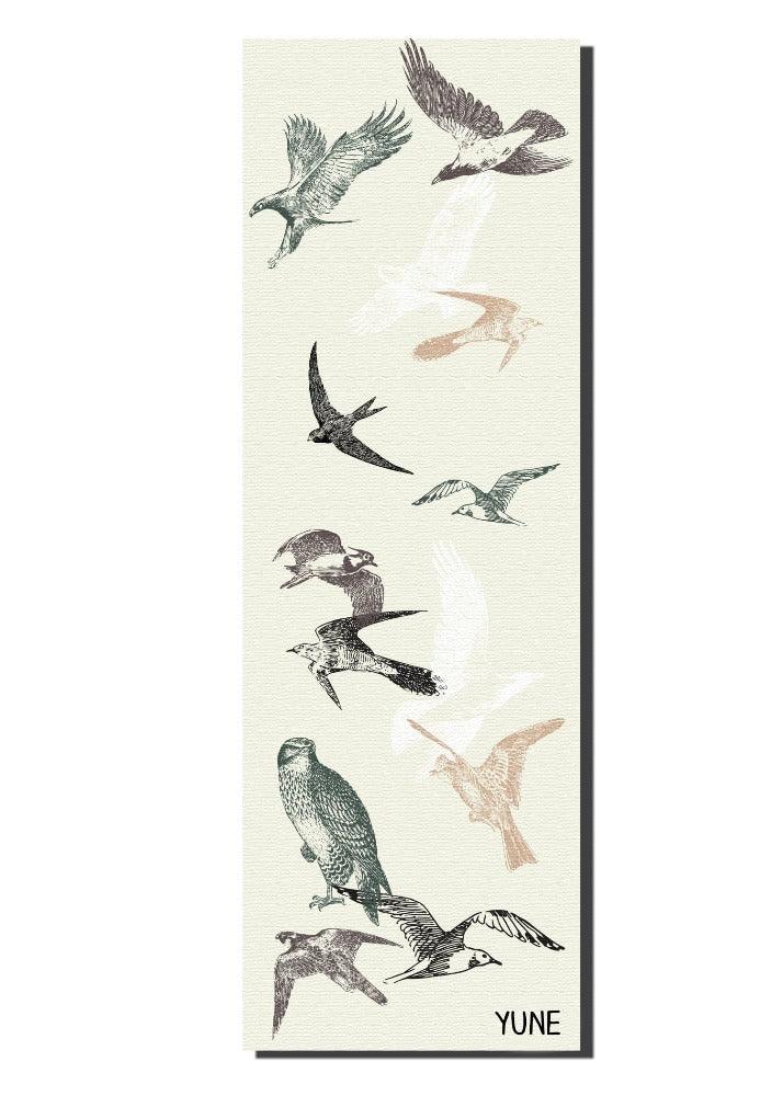 Yoga Mat | 6mm Thick | Tan | Non-Slip | Eco Friendly | Yune Yoga | Flint - Yune Yoga