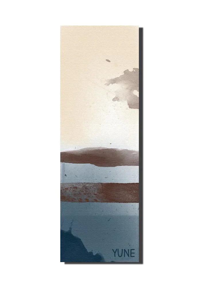 Yoga Mat | 6mm Thick | Tan | Non-Slip | Eco Friendly | Yune Yoga | Orion - Yune Yoga