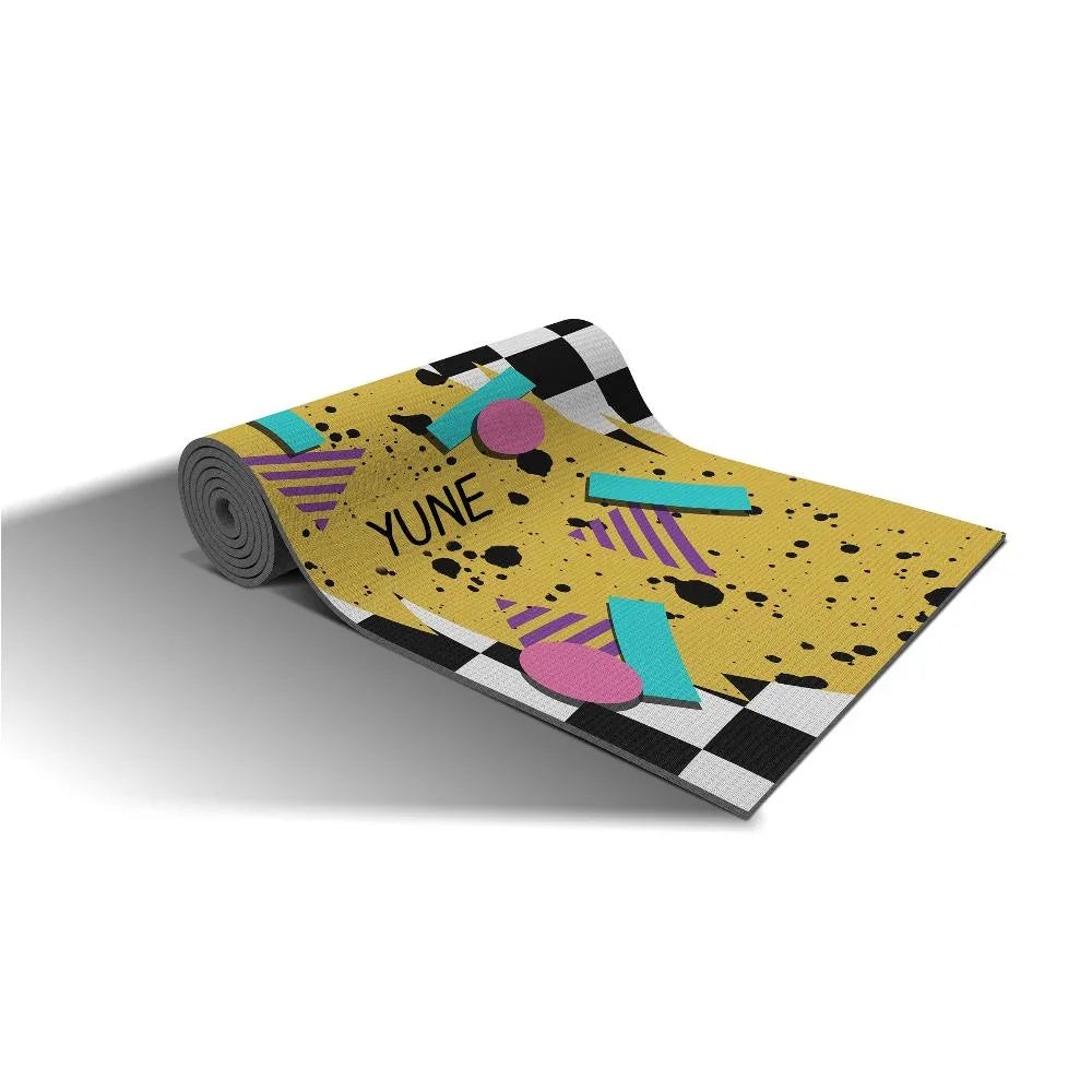 Yoga Mat | 6mm Thick | Yellow | Non-Slip | Eco Friendly | Yune Yoga | Radical - Yune Yoga