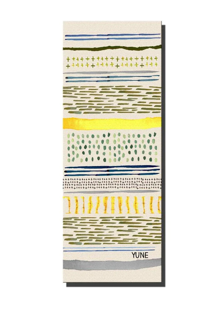 Yoga Mat | 6mm Thick | Beige| Non-Slip | Eco Friendly | Yune Yoga | Reed - Yune Yoga