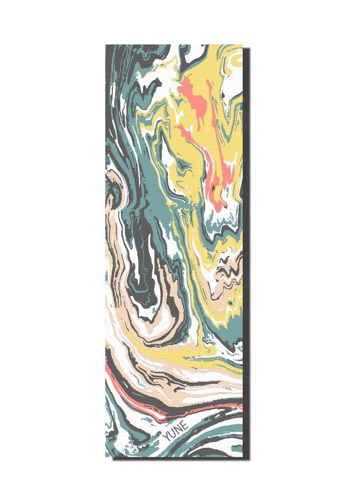 Yoga Mat | 6mm Thick | Marble | Non-Slip | Eco Friendly | Yune Yoga | Taurus - Yune Yoga