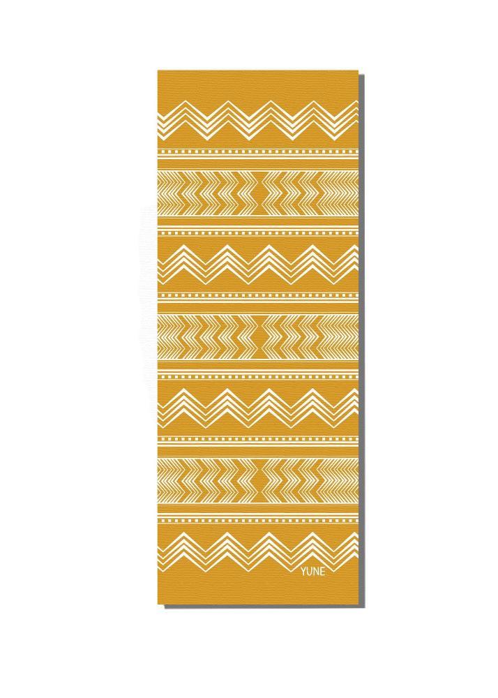 Yoga Mat | 6mm Thick | Yellow | Non-Slip | Eco Friendly | Yune Yoga | Wes - Yune Yoga