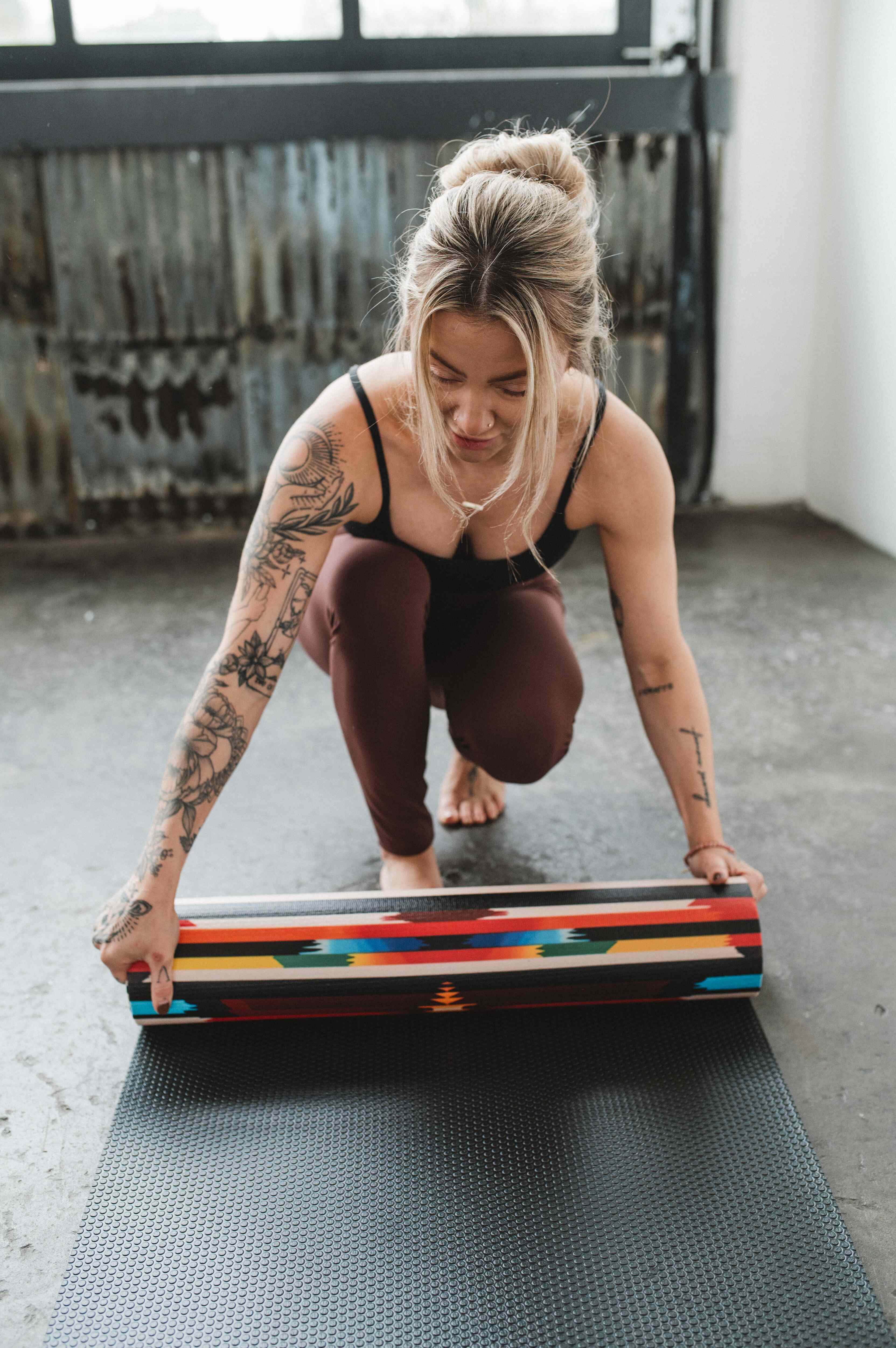 Yoga Mat | 6mm Thick | Multi Color | Non-Slip | Eco Friendly | Yune Yoga | Fox Trail - Yune Yoga