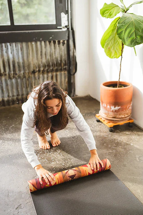 Leopard Pattern Yoga Mat – Eco-Friendly + Grip-Enhanced Flow | Yune - Yune Yoga