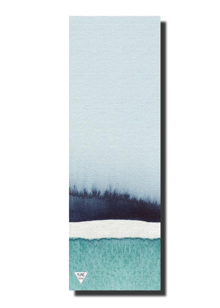 Yoga Mat | 6mm Thick | Blue | Non-Slip | Eco Friendly | Yune Yoga | Zeus - Yune Yoga
